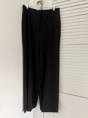 Nordstrom Black Wide-Leg Dress Pants